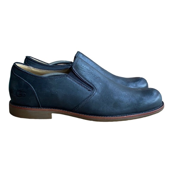 Mens UGG Hardwick Leather 1003379 Oxford Loafer Slip On Shoes! Size 11 main image 3